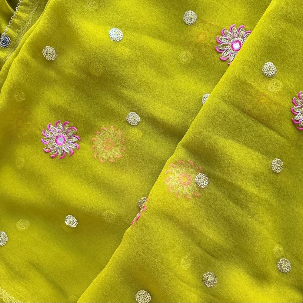 Bright Salwar Kameez EUC - Picture 9 of 10